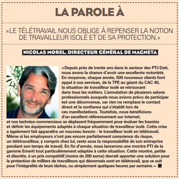 Magneta dans le magazine PIC