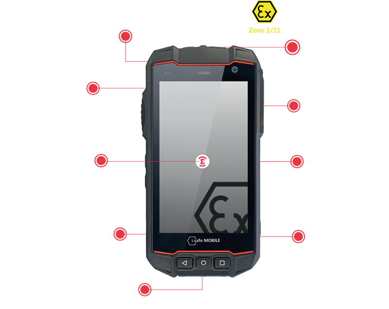 IS530.1 Smartphone PTI ATEX Emerit