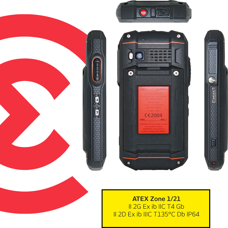 e-IS530.1 Smartphone PTI ATEX Emerit