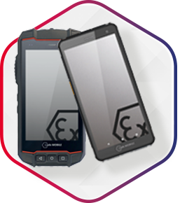 Téléphones ATEX à claviers physiques et écrans tactiles