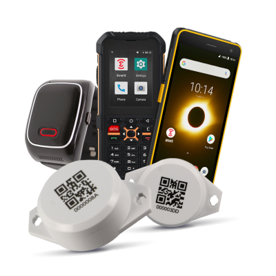Balises Bluetooth de localisation indoor pour la gamme Emerit PTI-DATI